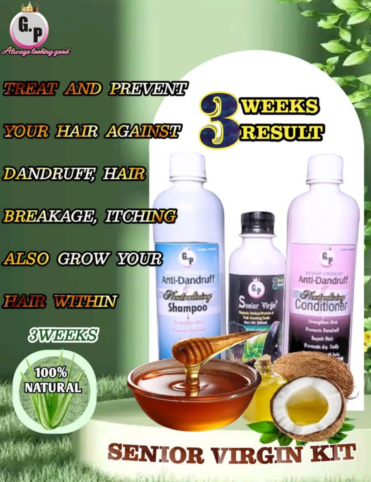 SENIOR VIRGIN KIT luxury product presentation